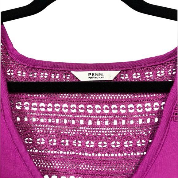 NWOT, Penningtons, Plus Size Sleeveless Top, 2X - Picture 4 of 8